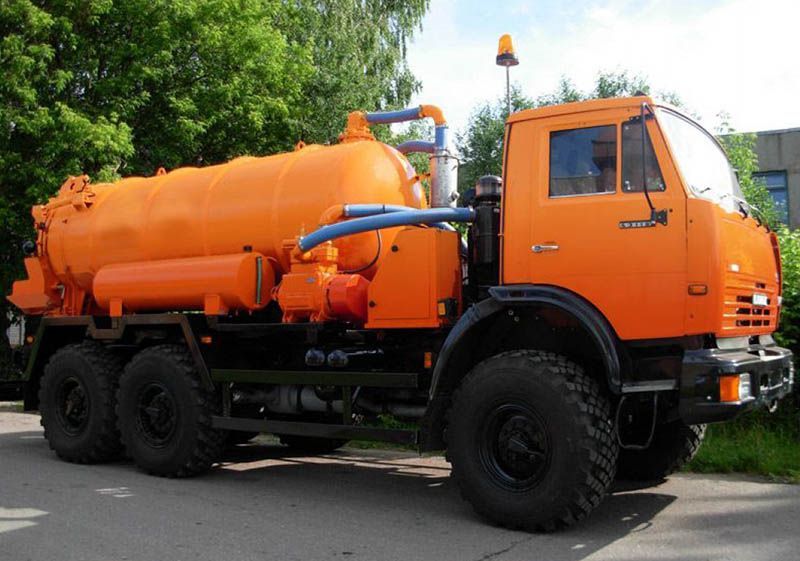 Илосос вездеход КАМАЗ<br> 8 куб/м